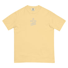 Load image into Gallery viewer, Comfort Colors Embroidered Cross Tee