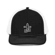 Load image into Gallery viewer, Cross Snap Back Trucker Hat